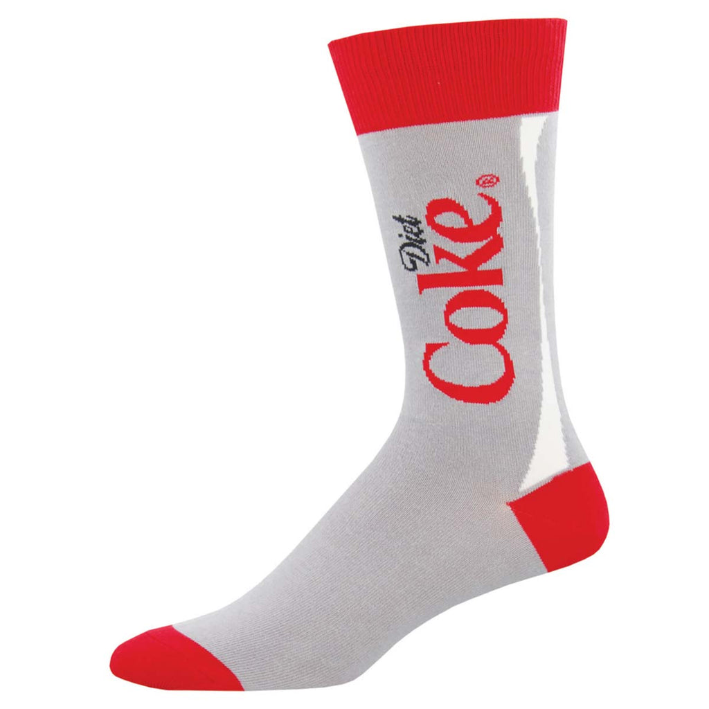 Odd Sox, Official Coca-Cola Merchandise, Diet Coke Socks for Men, Adult  Large 
