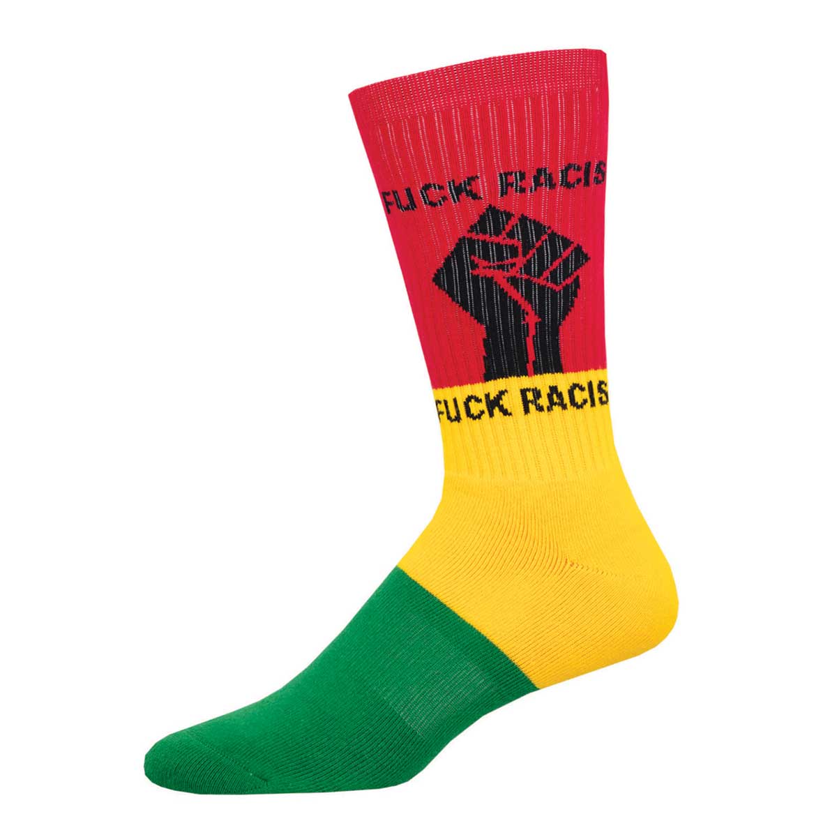 Anti-Racism Socks  Athletic Novelty Designs by Socksmith