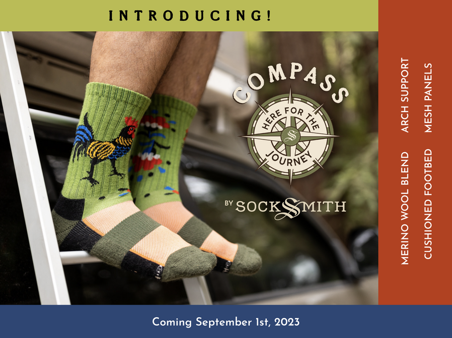 Brand-New: Socksmith's Merino Wool COMPASS Collection