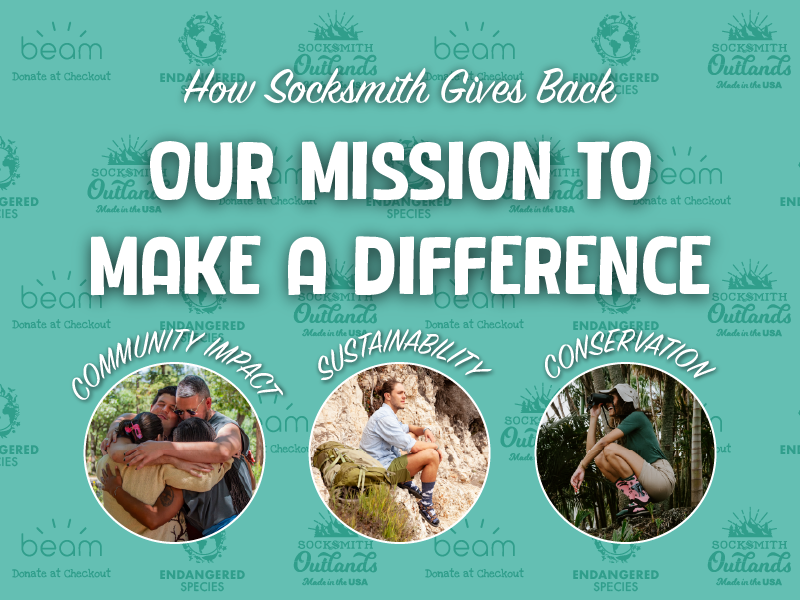 How Socksmith Gives Back: Our Mission to Make a Difference