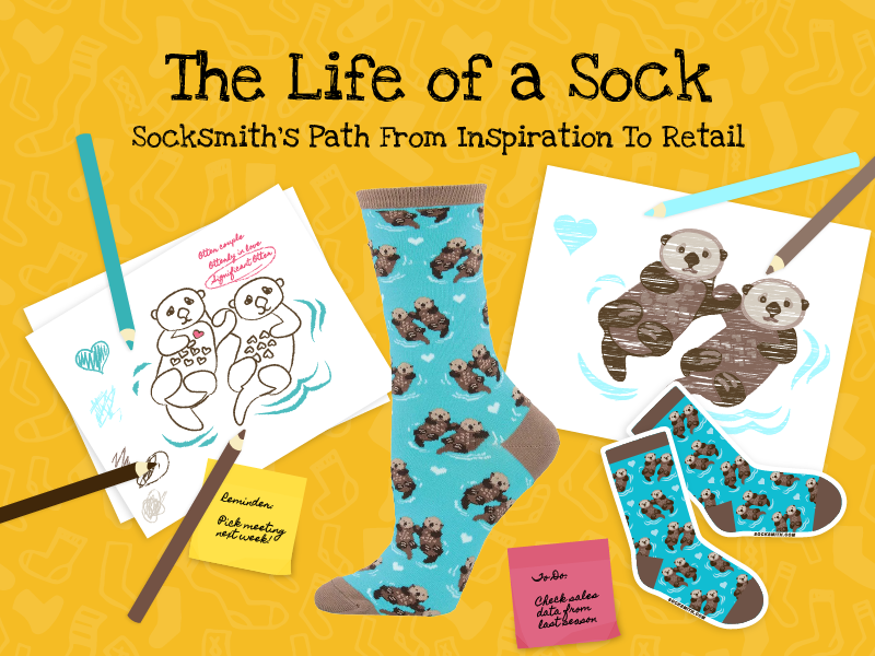 The Life of a Sock: Socksmith's Path from Inspiration to Retail