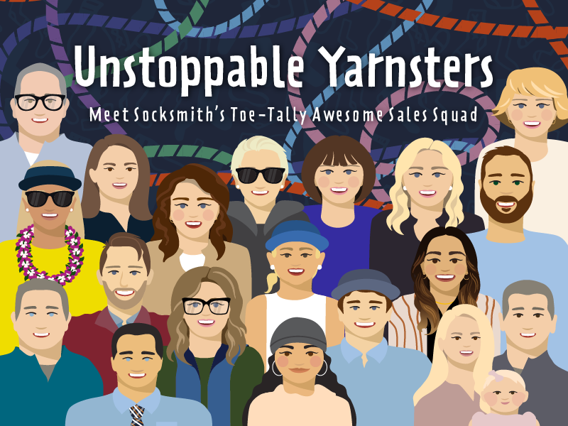 Unstoppable Yarnsters: Meet Socksmith's Toe-tally Awesome Sales Squad