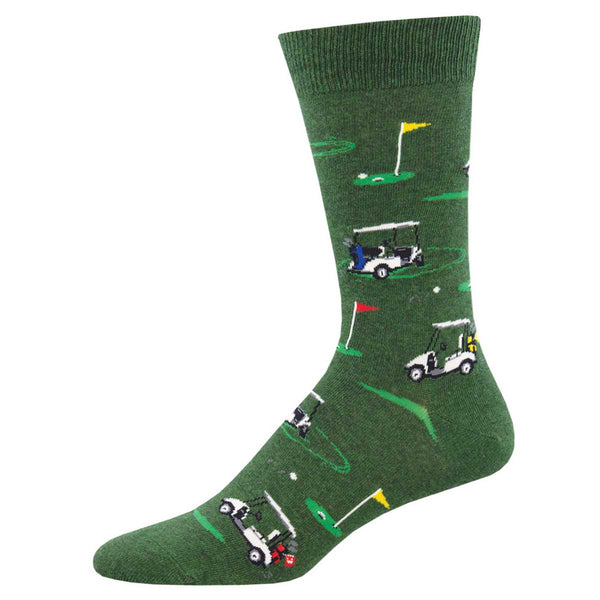 Men's Dress Socks - Golf Flag and Carts – Socksmith