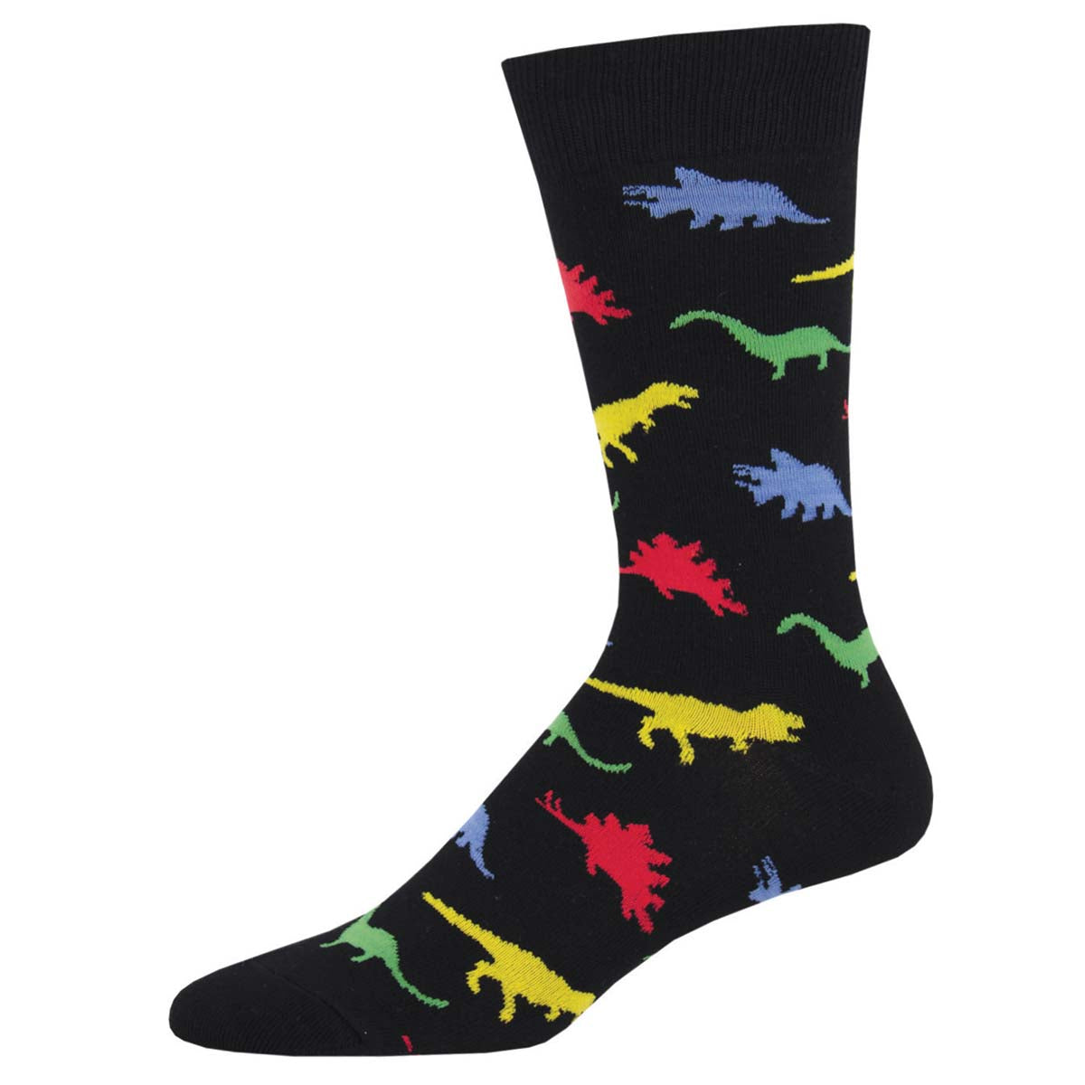 Dinosaur Raptor Basketball Novelty Socks for Men - Uptown Sox