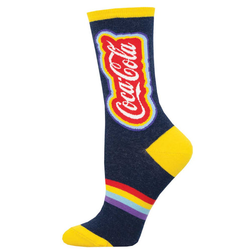 Odd Sox, Official Coca-Cola Merchandise, Coke Classic Socks for Men, Adult  Large 