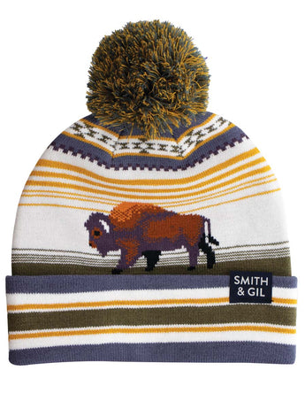 Bison In The Tundra - Beanie