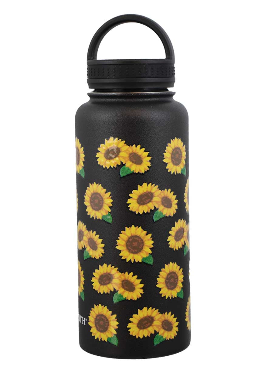 Home Vintage Sunflower 32oz Stainless Steel Water Bottle